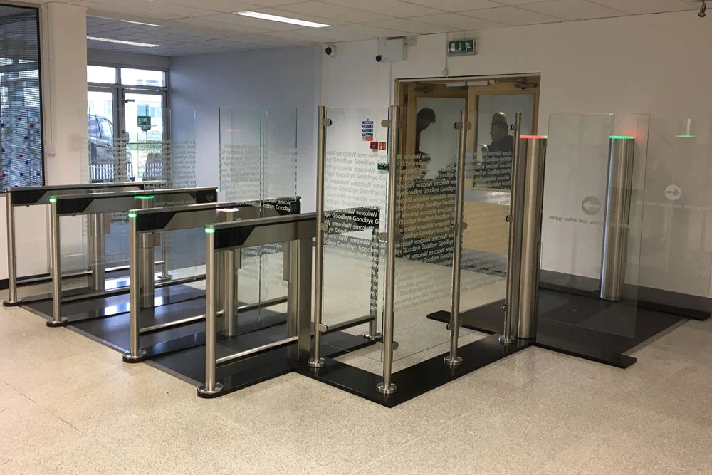 Speed lane barriers