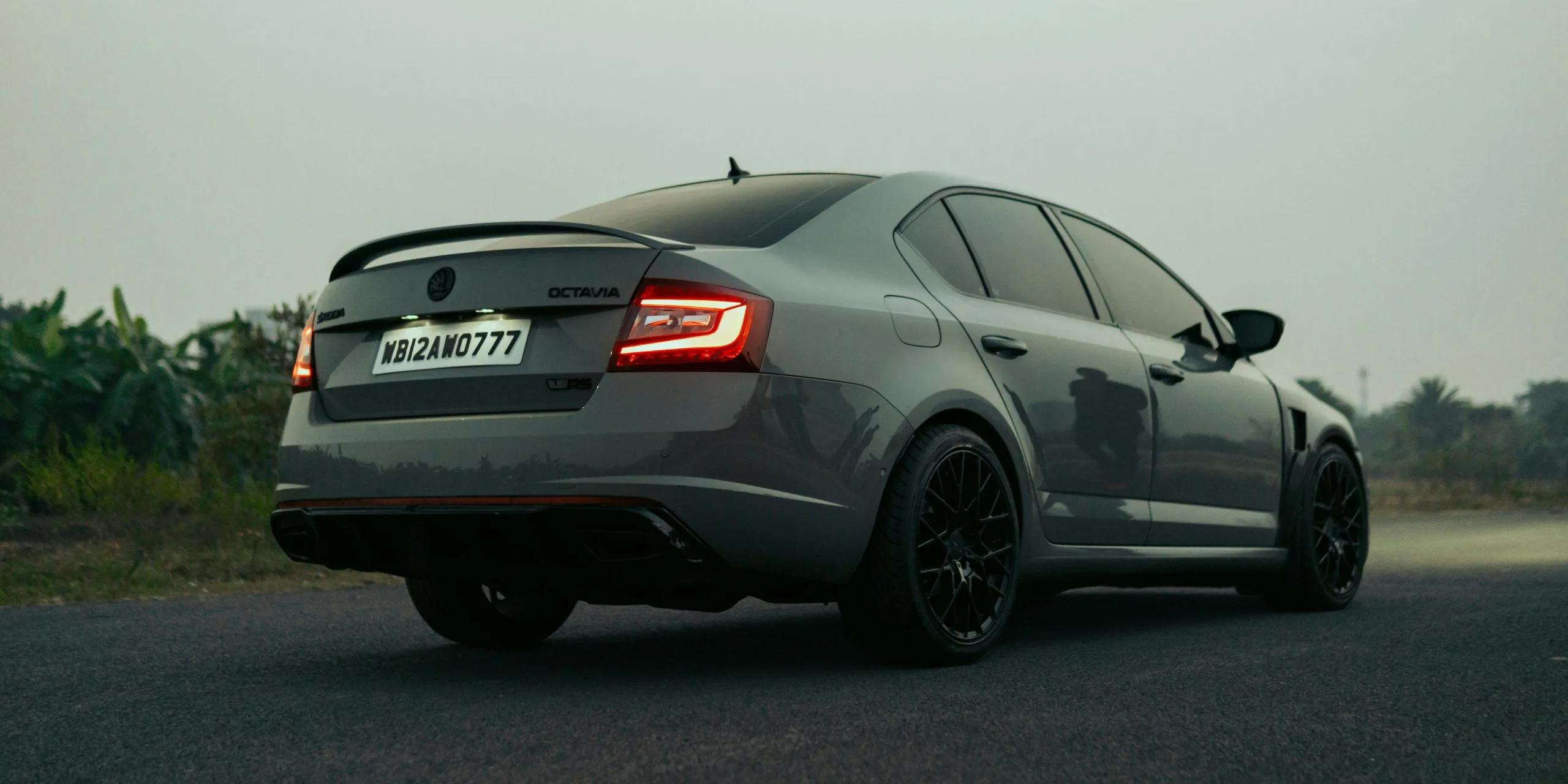 black car